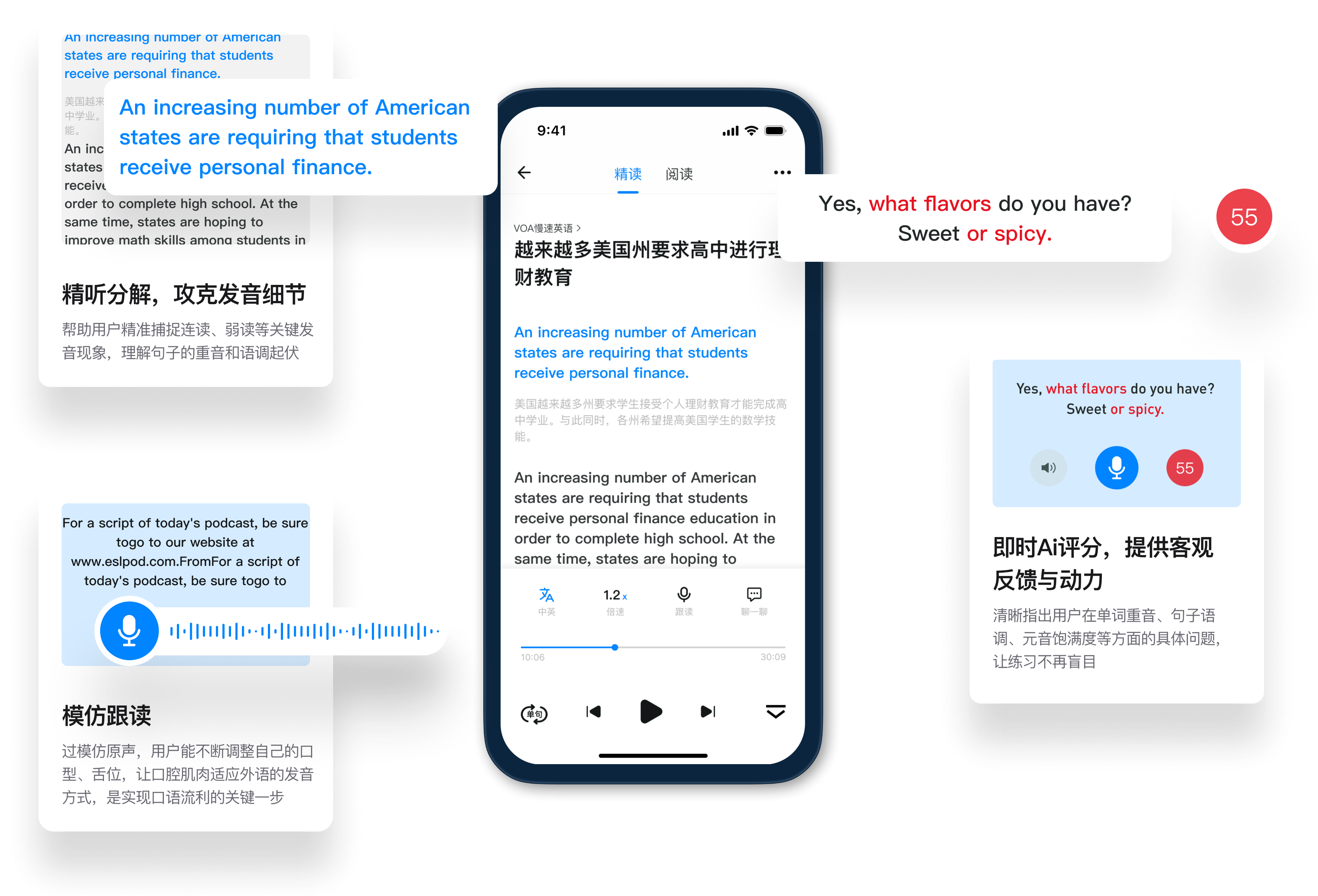 听读学口语优势